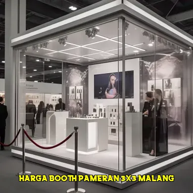 harga booth pameran 3x3 malang